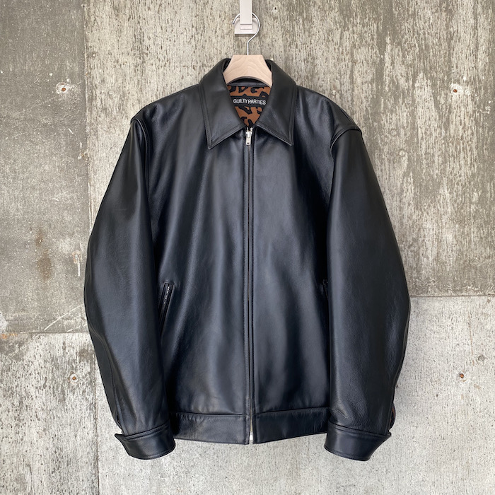 WACKO MARIA SINGLE RIDERS LEATHER JACKET