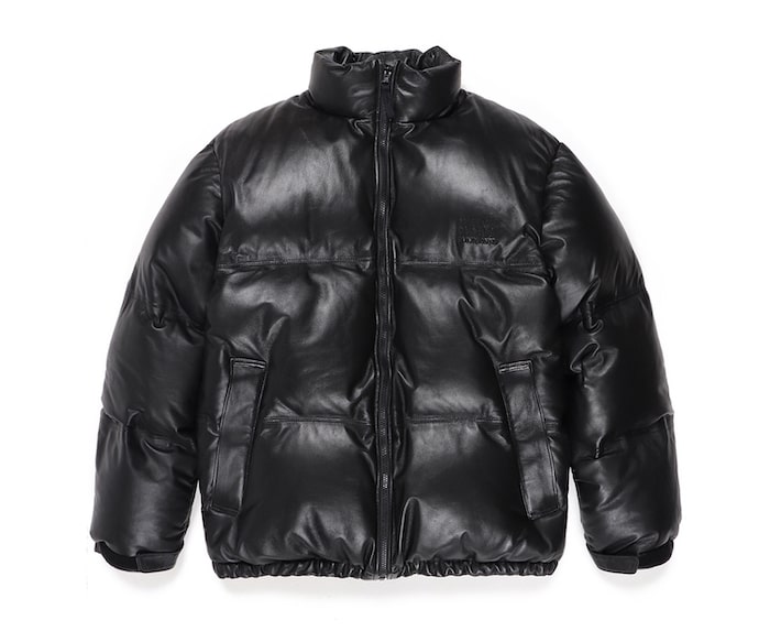 WACKO MARIA LEATHER DOWN JACKET ( TYPE-2 )