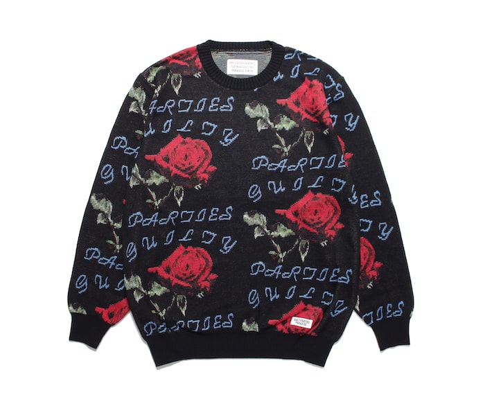 WACKO MARIA JACQUARD SWEATER