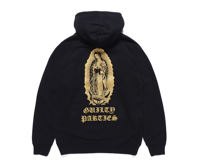 WACKO MARIA WASHED HEAVY WEIGHT PULLOVER HOODED SWEAT SHIRT