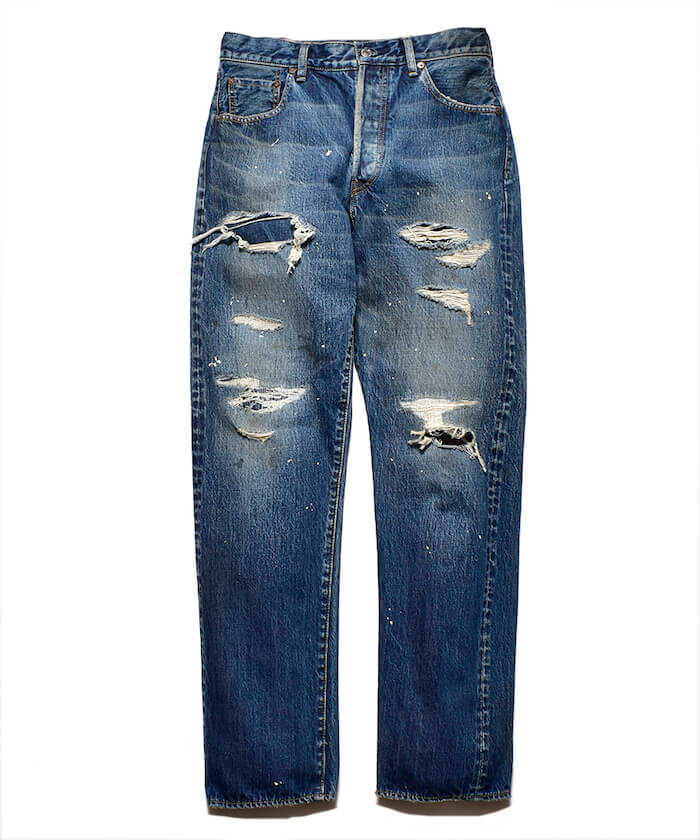 MINEDENIM L.Straight 5pocket USS