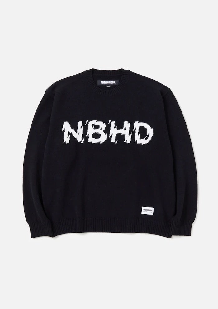 NEIGHBORHOOD INTARSIA SWEATER