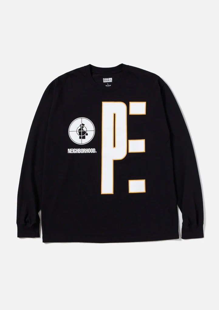 NEIGHBORHOOD NH X PUBLIC ENEMY . TEE LS-1