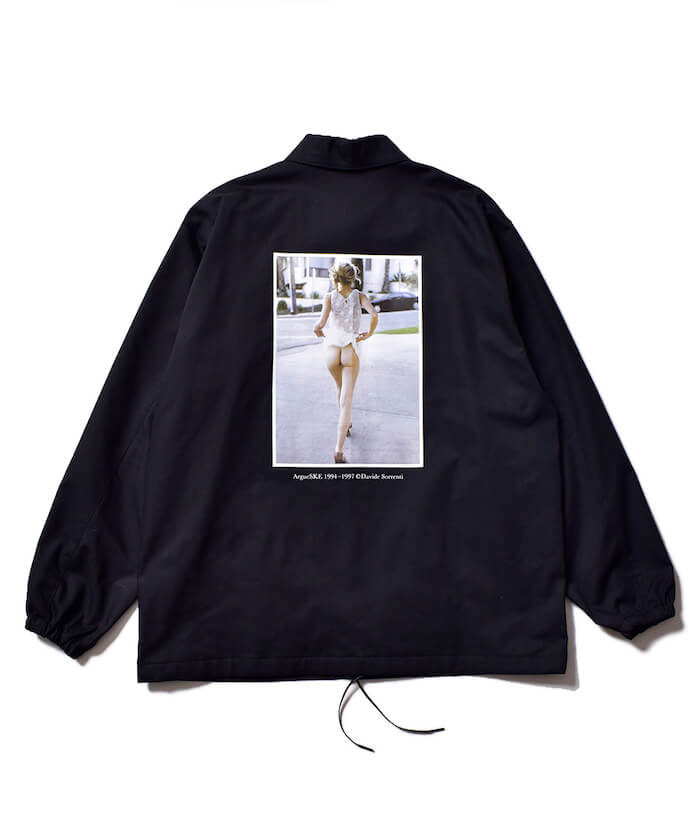 MINEDENIM Stie-lo × Davide Sorrenti Jaime Flashing Burn Coach JKT