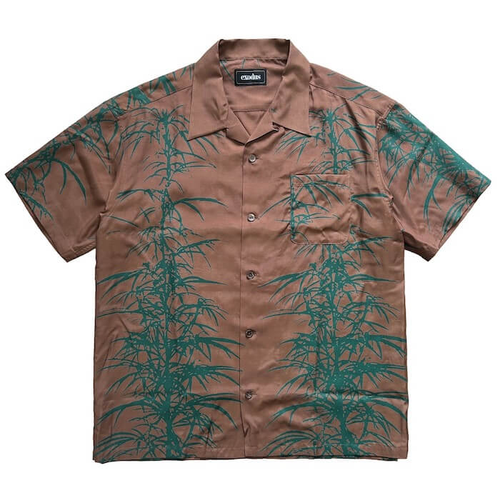 exodus RUEED × EXODUS HAWAIIAN SHIRT