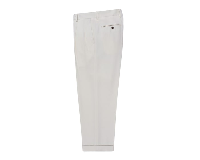 WACKO MARIADOUBLE PLEATED TROUSERS