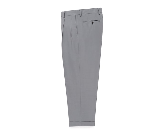 WACKO MARIA OUBLE PLEATED TROUSERS