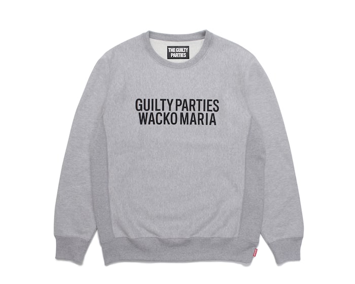 WACKO MARIA HEAVY WEIGHT CREW NECK SWEAT SHIRT