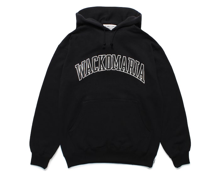 WACKO MARIA MIDDLE WEIGHT PULLOVER HOODED SWEAT SHIRT ( TYPE-1 )