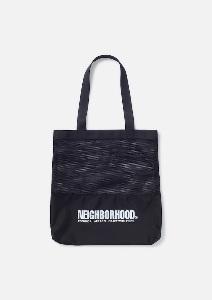 NEIGHBORHOOD MESH TOTE BAG