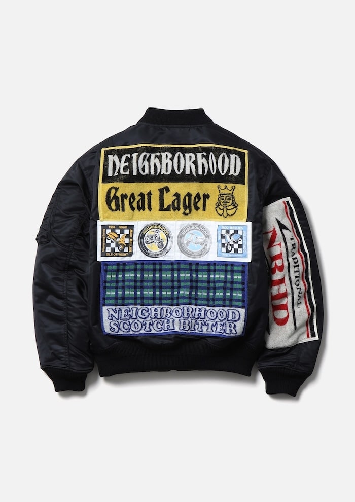 NEIGHBORHOOD MA-1 FLIGHT JACKET MOD