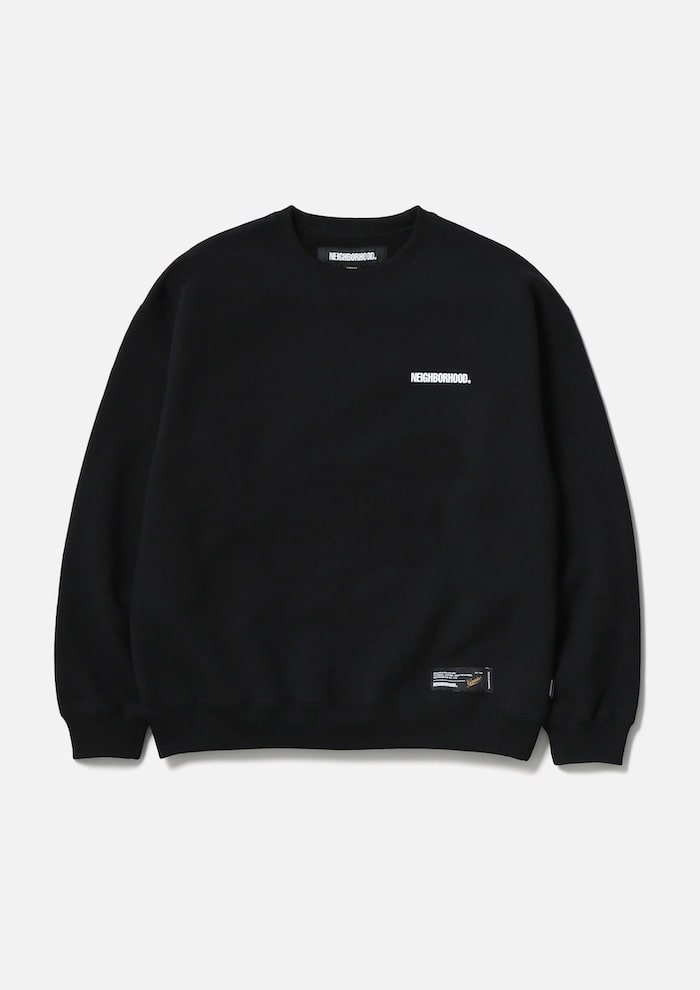 NEIGHBORHOOD PLAIN SWEAT CREWNECK LS