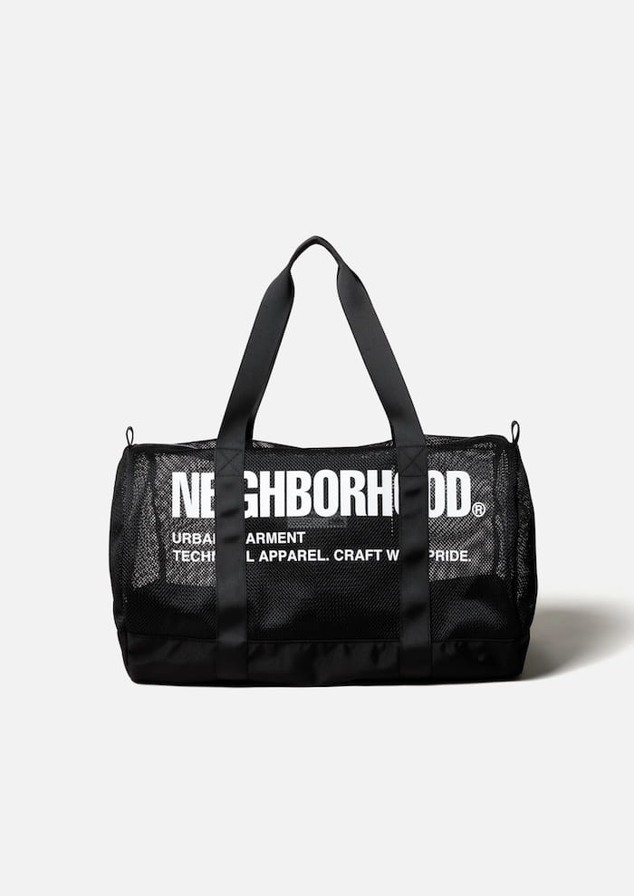 NEIGHBORHOOD MESH BOSTON BAG
