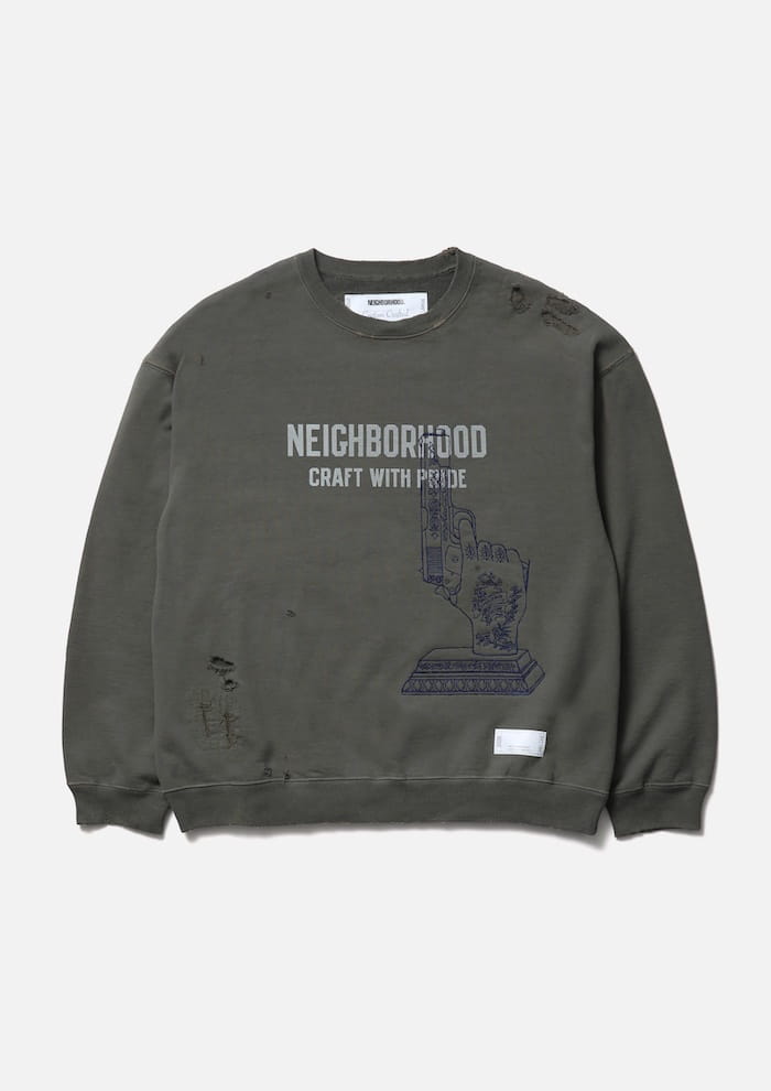 NEIGHBORHOOD SAVAGE SWEAT SHIRT LS