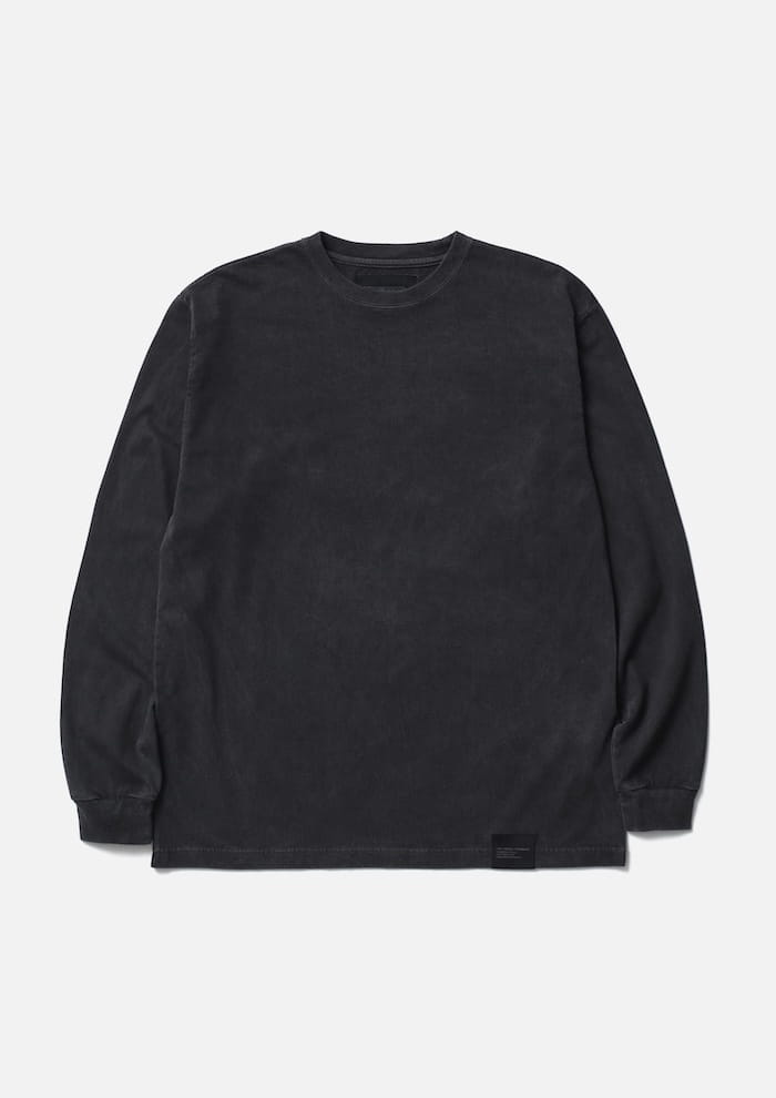 NEIGHBORHOOD PIGMENT DYED CREWNECK LS