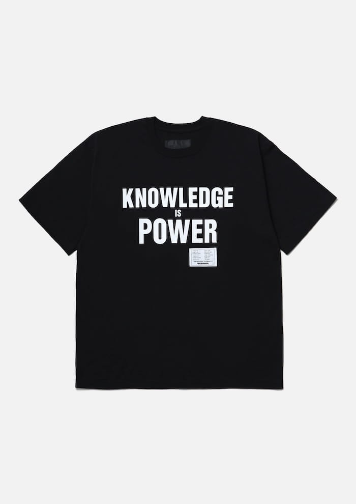 NEIGHBORHOOD NH X KATHARINE HAMNETT . CREWNECK SS-4