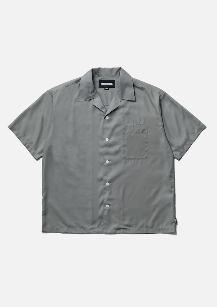 NEIGHBORHOOD SOLID COLOR HAWAIIAN SHIRT SS