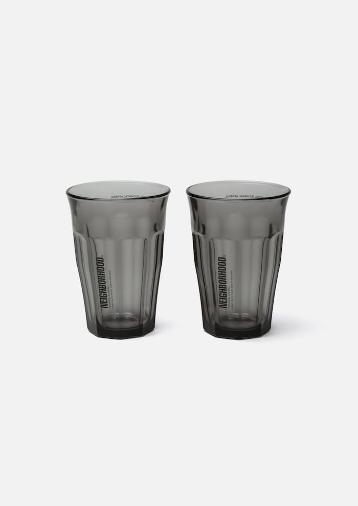 NEIGHBORHOOD LOGO DURALEX GLASS-L SET