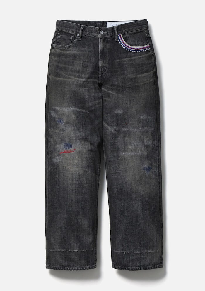 NEIGHBORHOOD SAVAGE DENIM DP WIDE PANTS