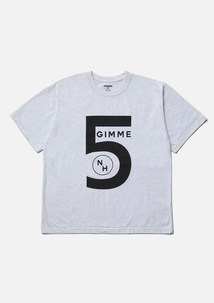 NEIGHBORHOOD NH X GIMME FIVE . TEE SS-2