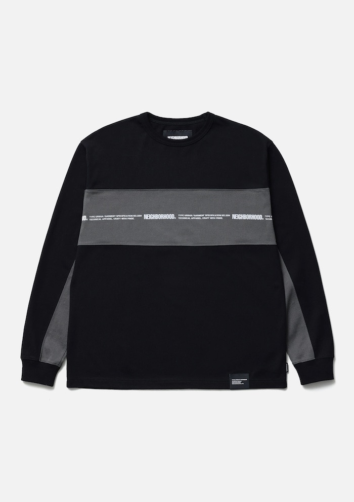 NEIGHBORHOOD TWO-TONE CREWNECK LS