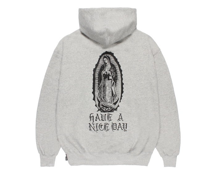 WACKO MARIA WASHED MIDDLE WEIGHT PULLOVER HOODED SWEAT SHIRT