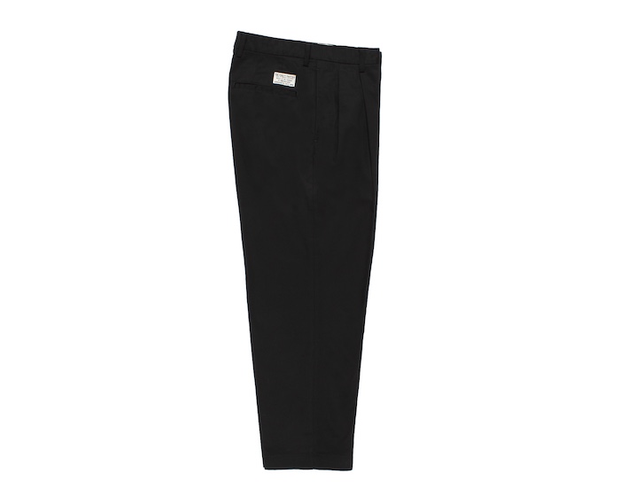 WACKO MARIA DOUBLE PLEATED CHINO TROUSERS