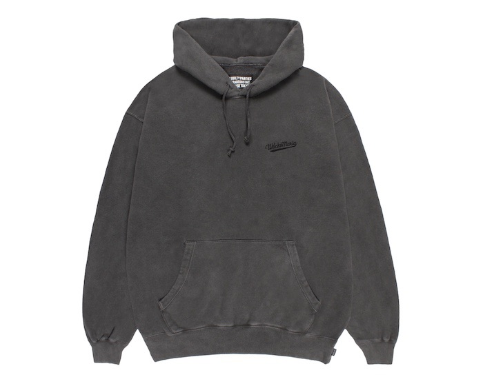 WACKO MARIA WASHED MIDDLE WEIGHT PULLOVER HOODED SWEAT SHIRT
