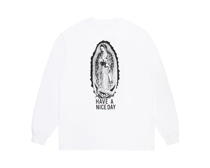 WACKO MARIA WASHED HEAVY WEIGHT CREW NECK LONG SLEEVE T-SHIRT ( TYPE-1 )