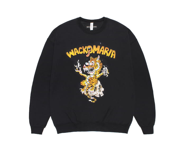 WACKO MARIA TIM LEHI / CREW NECK SWEAT SHIRT