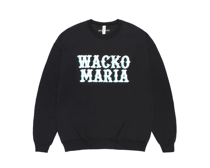 WACKO MARIA CREW NECK SWEAT SHIRT ( TYPE-3 )