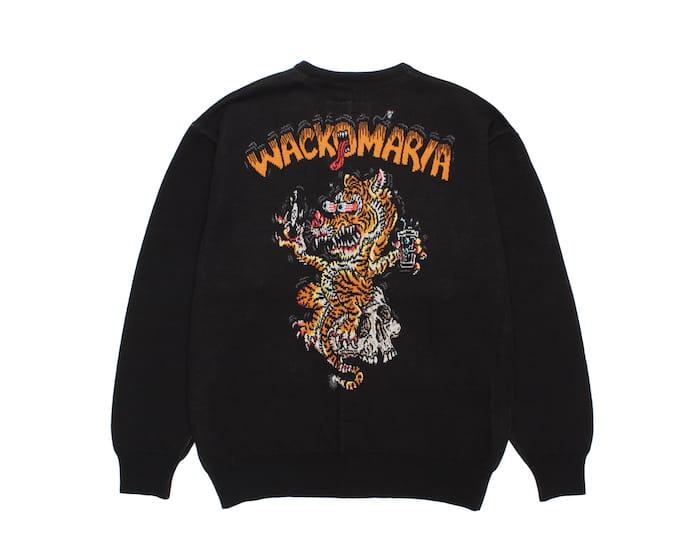 WACKO MARIA TIM LEHI / JACQUARD CARDIGAN