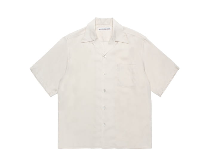 WACKO MARIA SOKTAS / OPEN COLLAR SHIRT S/S ( TYPE-2 )