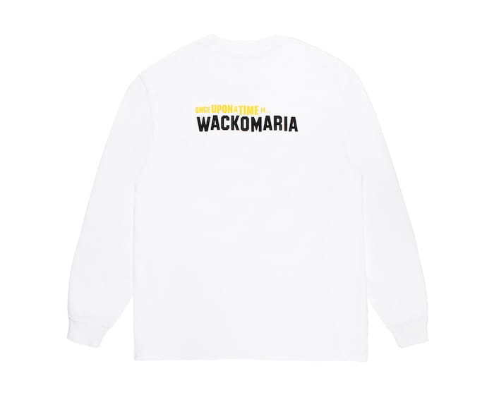 WACKO MARIA WASHED HEAVY WEIGHT CREW NECK LONG SLEEVE T-SHIRT ( TYPE-3 )