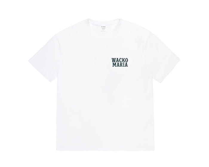 WACKO MARIA WASHED HEAVY WEIGHT CREW NECK T-SHIRT ( TYPE-7 )