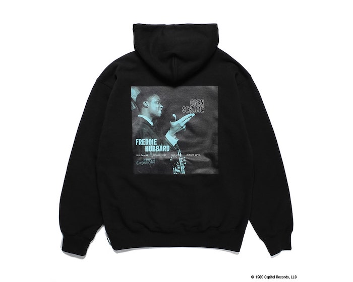 WACKO MARIA BLUE NOTE / MIDDLE WEIGHT PULLOVER HOODED SWEAT SHIRT ( TYPE-3 )