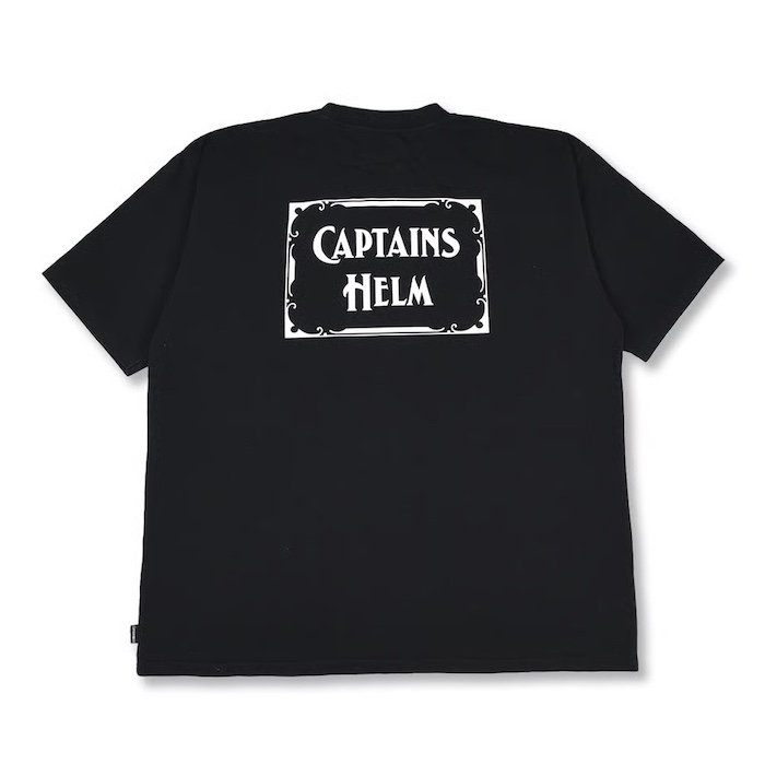 CAPTAINS HELM HELM FADE LOGO TEE
