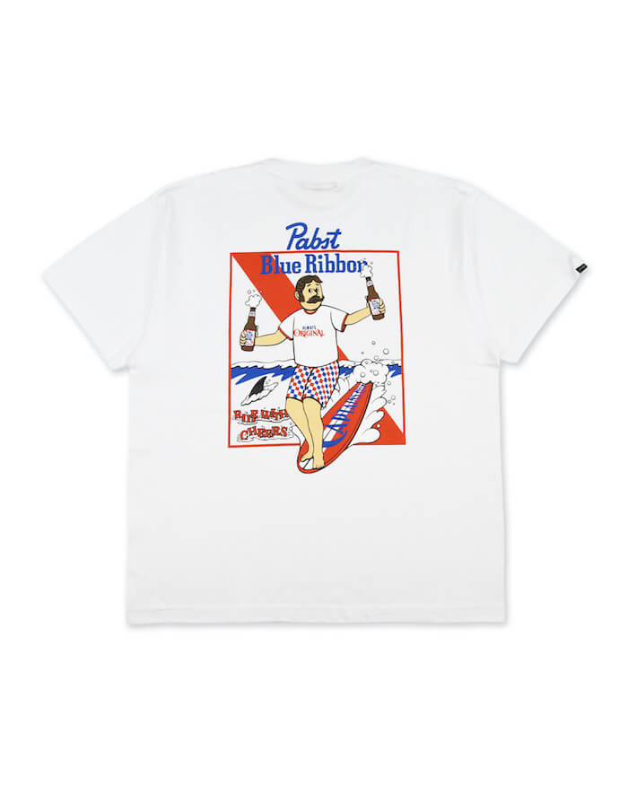 CAPTAINS HELM PABST BLUE RIBBON / RIDE BLUE SS TEE
