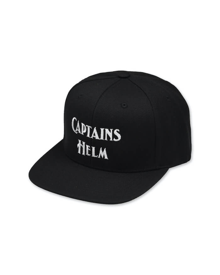 CAPTAINS HELM LOGO SNAP BACK CAP