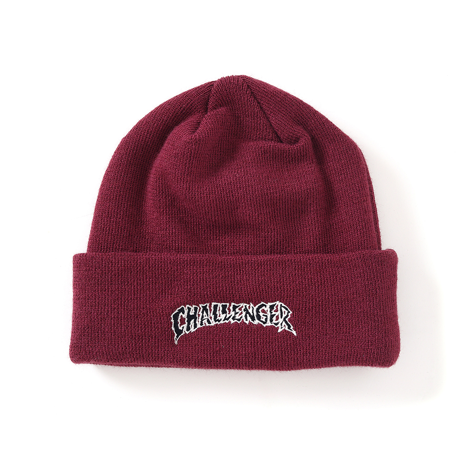 CHALLENGER CRASH LOGO KNIT CAP