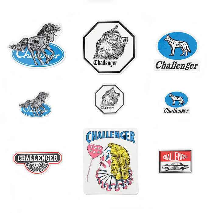 CHALLENGER STICKER SET