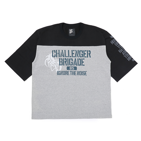 CHALLENGER Q/S ARMY FOOTBALL TEE