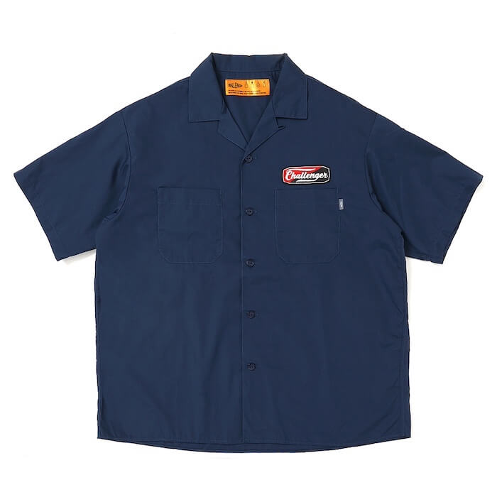 CHALLENGER S/S PATCHED WORK SHIRT