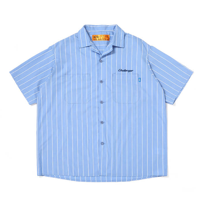 CHALLENGER STRIPE MECHANIC SHIRTS