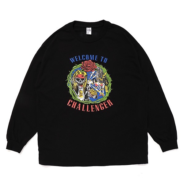 CHALLENGER L/S WELCOME TO CHALLENGER TEE