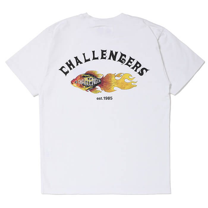 【CHALLENGER】FLAME FISH TEE