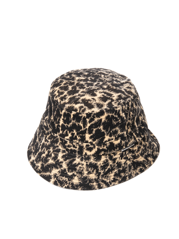 COOTIE Corduroy Leopard Bucket Hat