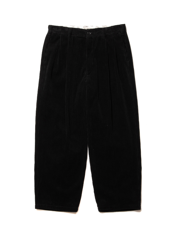 COOTIE Wide Corduroy 2 Tuck Trousers