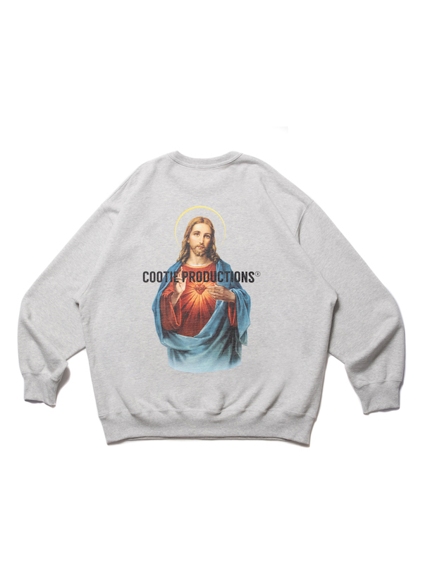 【COOTIE】Print Crewneck Sweatshirt (JESUS)