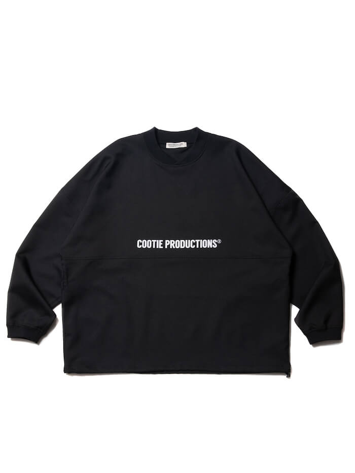 COOTIE Polyester Twill Football L/S Tee